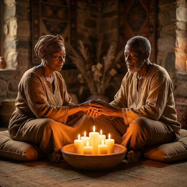 What happens during a spiritual consultation